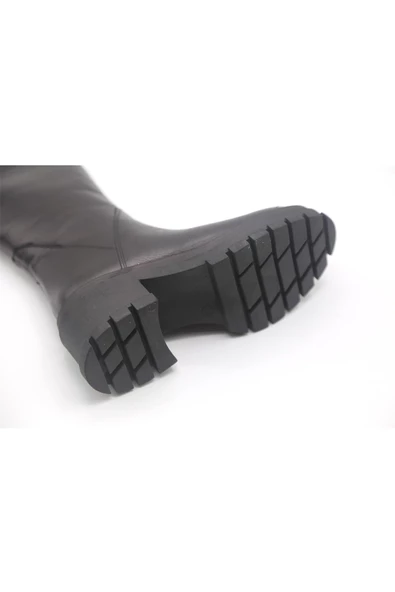 Castle Black 52673-1 Kadın Deri Bot - Resim 7