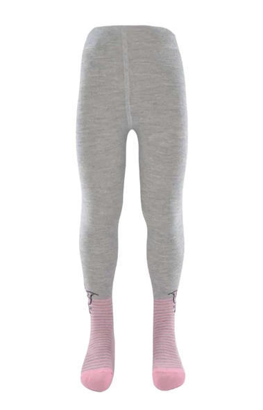 Ekinoks Kız Çocuk Pamuk Unıcorn Desenli Külotlu Çorap - 9