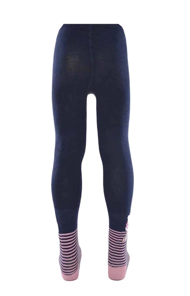 Ekinoks Kız Çocuk Pamuk Unıcorn Desenli Külotlu Çorap - 3