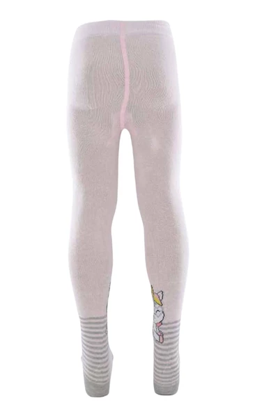 Ekinoks Kız Çocuk Pamuk Unıcorn Desenli Külotlu Çorap - 6