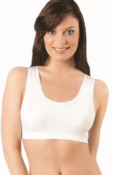 Elite Life Kadın Dikişsiz Sünger Destekli Fitness Büstiyer ( B-02) - 2