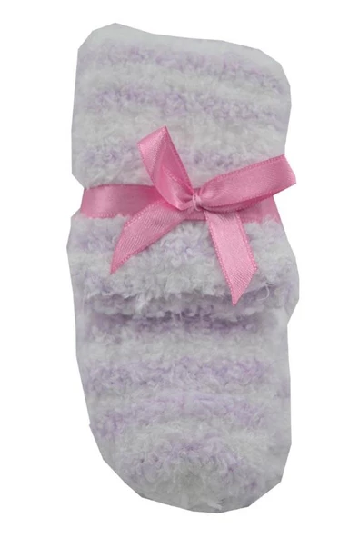 Flora Rube Çocuk Peluş Uyku Çorabı - 4