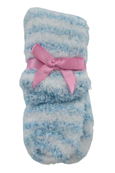 Flora Rube Çocuk Peluş Uyku Çorabı - 6
