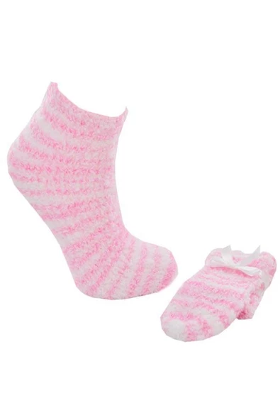 Flora Rube Çocuk Peluş Uyku Çorabı - 11