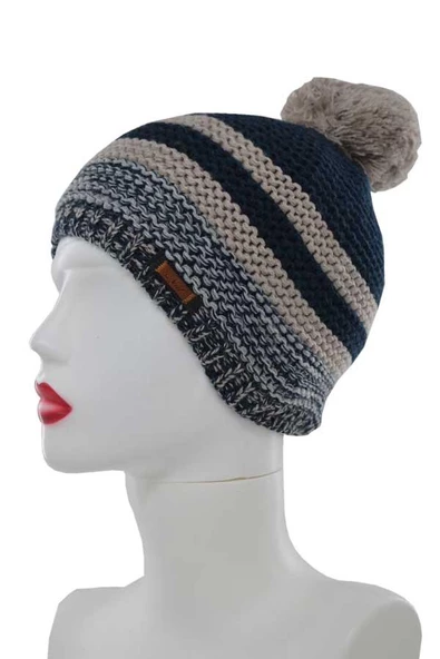 Kitti Erkek Çocuk Tüylenmeye Dayanıklı Ponponlu Bere (22140-06) - 7