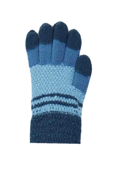 Kitti Erkek Çocuk İki Renk Ektra Yumuşak Doku Örme Eldiven (P-K2220-08) - 4