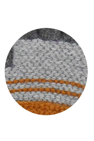 Kitti Erkek Çocuk İki Renk Ektra Yumuşak Doku Örme Eldiven (P-K2220-08) - 6