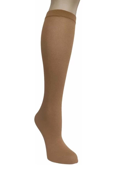 Kadın Diz Altı Pantolon Çorabı 24 lü 70 Den Mat Burnu Takviyeli Dayanıklı Esnek Müjde - - 4