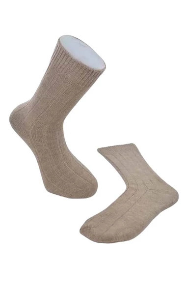 Emre Erkek Yün Lambs Wool Çorap (187) - 6