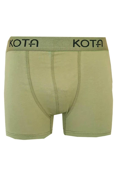 Erkek Pamuk Likralı Spor Boxer - Kota 5661 - 8