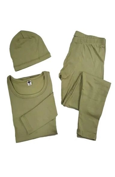 Kota 2002 Erkek Termal Bere Hediyeli Şardonlu Manşetsiz Kayakçı Askeri Takım - 3