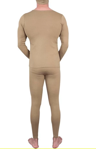 Kota 2002 Erkek Termal Bere Hediyeli Şardonlu Manşetsiz Kayakçı Askeri Takım - 2