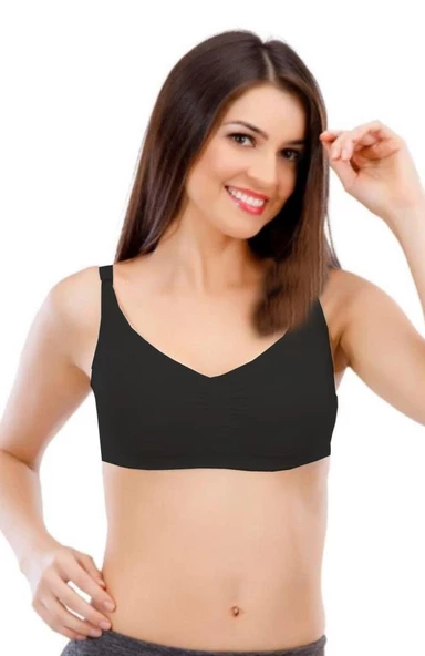 Layza Form 18001 Kadın İz Yapmaz Mikro Elyaf Pedli Sütyen - 2