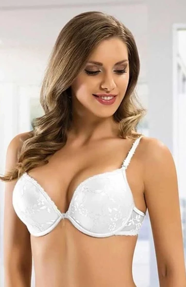 Le Jardin 7005-B Destekli-Balenli Loanna Sihirli Kaplı Dantel Sütyen - 3