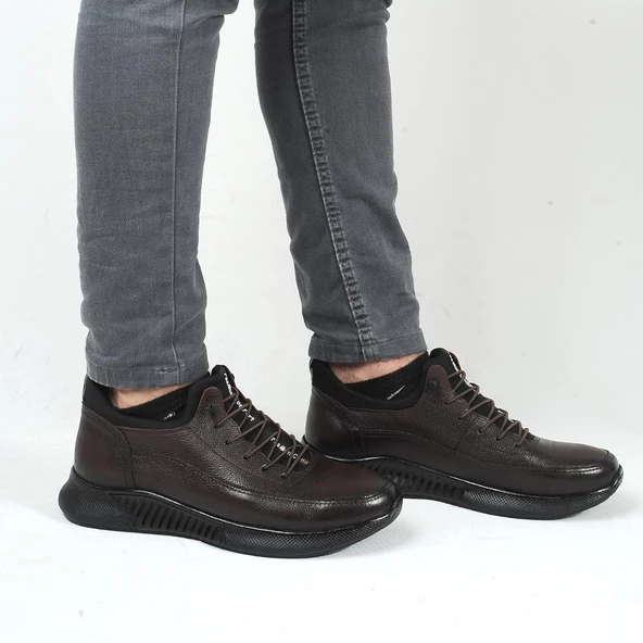 Dropland 8351 Kahve Milano %100 Deri Erkek Casual Ayakkabı - 2