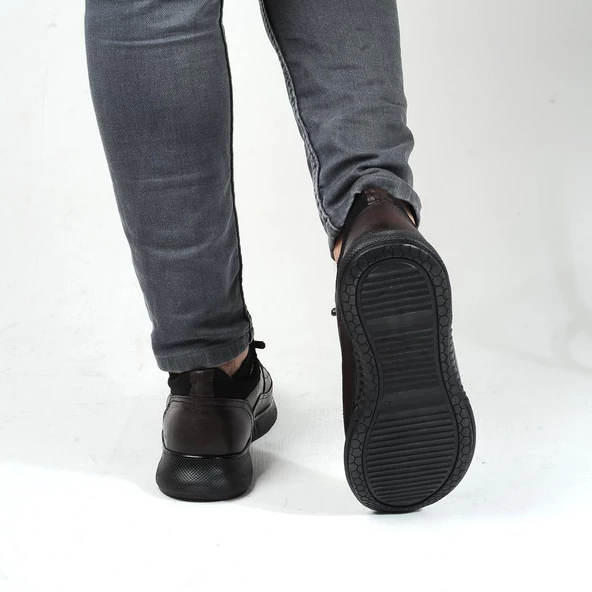 Dropland 8351 Kahve Milano %100 Deri Erkek Casual Ayakkabı - 3