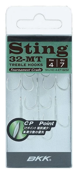 BKK Sting-32 MT Üçlü Olta İğnesi - 2