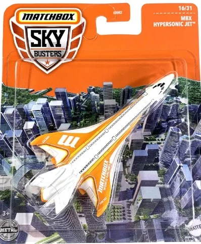 Matchbox Sky Busters Mbx Hypersonic Jet - HWX79