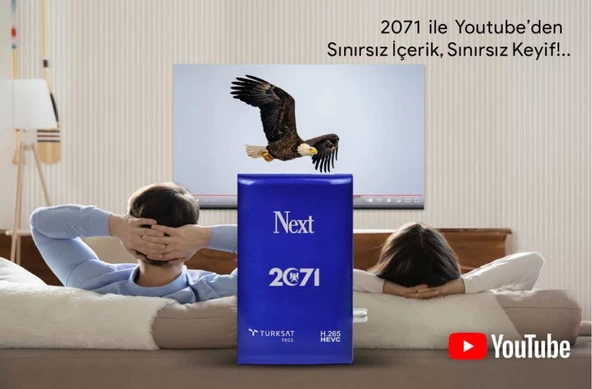 Next 2071 Iptv Hevc H.265 Çanaklı Çanaksız Mini Hd Uydu Alıcısı - 3