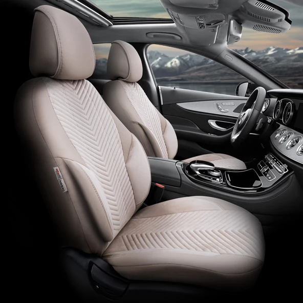 Otom Advanced Series Universal Oto Koltuk Kılıf-BF Bej