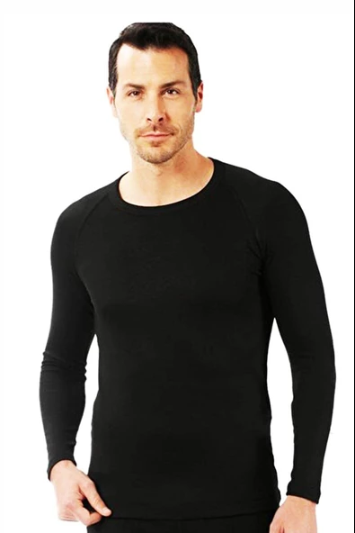 Tatkan Erkek Thermodal Şardonlu Mansetsiz Bisiklet Uzun Kol İçlik - 3