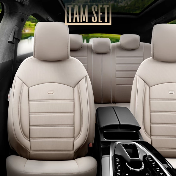 Otom Inspire Design Universal Seat Cover Bej - 2