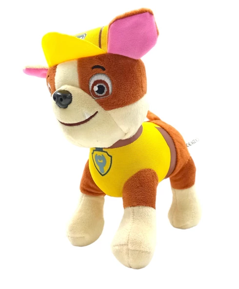 Paw Patrol Peluş Rubble Paw Patrol Karakterlerinden Oyuncak Peluş Rubble 22cm. - 3