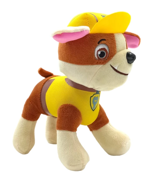 Paw Patrol Peluş Rubble Paw Patrol Karakterlerinden Oyuncak Peluş Rubble 22cm. - 2