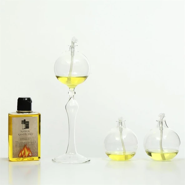 Vitale 3'lü Kandil Seti AKMNR-LTN-SR ürün görseli 1