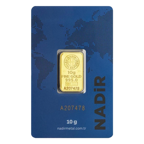 RimaGold 10 gr 24 Ayar NadirGold Gram Altın