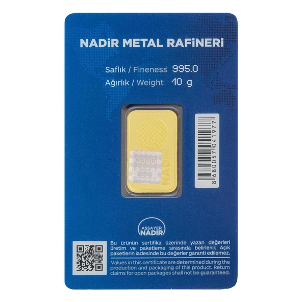 RimaGold 10 gr 24 Ayar NadirGold Gram Altın - 2