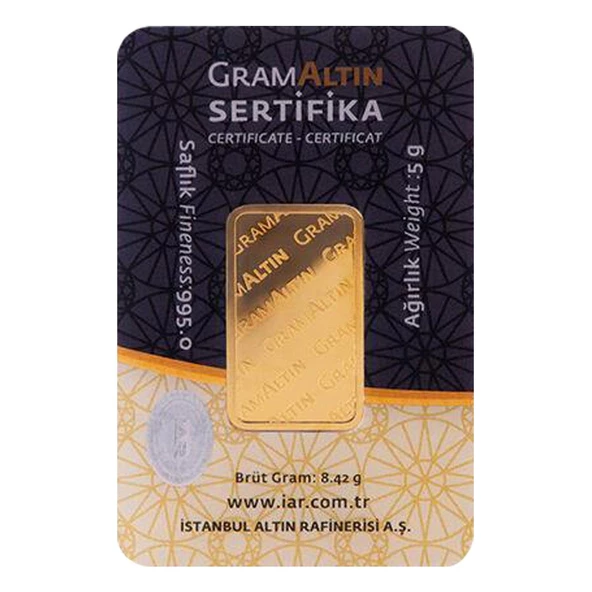 RimaGold 5 gr 24 Ayar İAR Gram Altın - 2