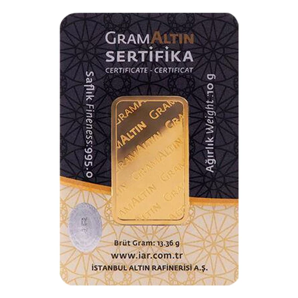 RimaGold 10 gr 24 Ayar İAR Gram Altın - 2