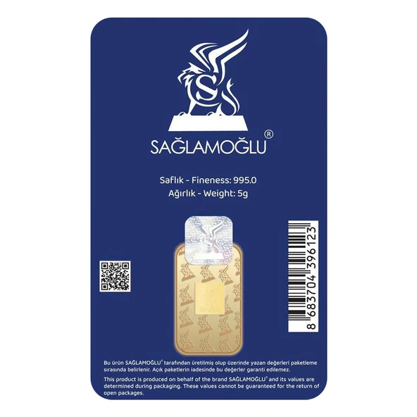 RimaGold 5 gr 24 Ayar Sağlamoğlu Gram Altın - 2
