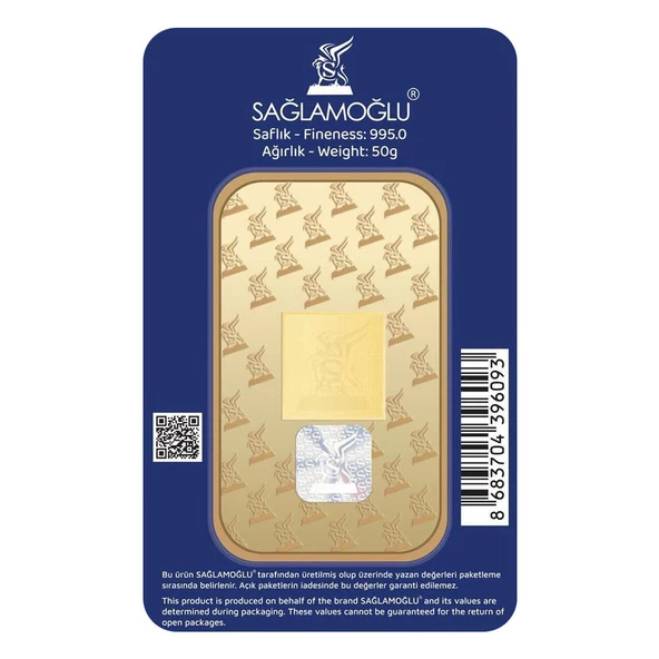 Rimagold 50 Gr 24 Ayar Sağlamoğlu Gram Altın - 2