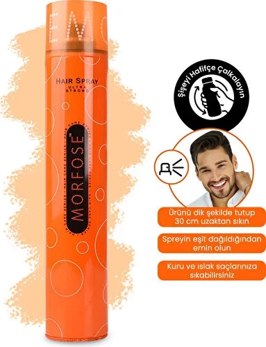 Morfose Ultra Sert Saç Spreyı 400 Ml - 3