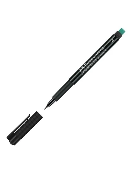 Faber-Castell Permanent S Siyah Asetat Kalemi