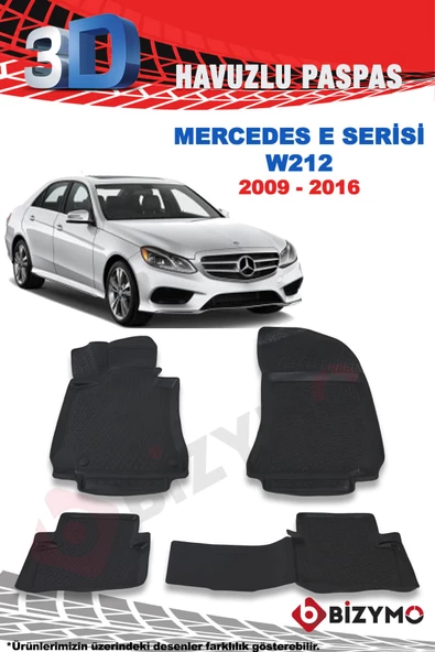 Mercedes E Serisi W212 Sedan 2009-2016 3D Paspas Takımı Bizymo - Resim 2