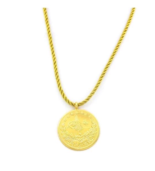 Tam Reşat Kolye Gerçek Altin Görünümlü Kolye imitasyon Tam Reşat (KARGO BEDAVA) ürün görseli 1