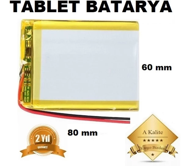 Ulefone Oem 2750 mAh Tablet Pil 7.8,9,10,11,12 İNC TABLETLER İÇİN ÜNİVERSAL BATARYA