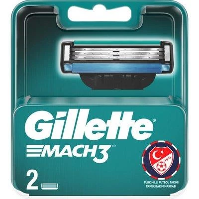 Gillette Mach3 Yedek Tıraş Bıçağı 2'Li