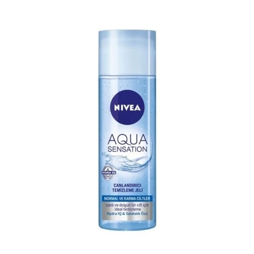 Nivea Aqua Sensatıon Canlandırıcı Yüz Temizleme Jeli Normal/Karma 200Ml