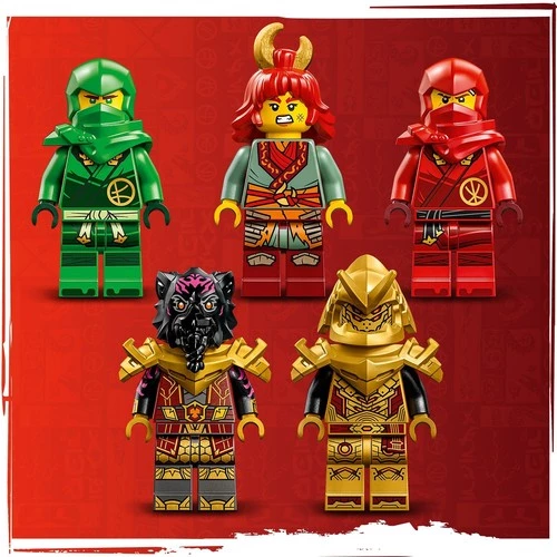 LEGO Ninjago 71793 Heatwave Dönüşen Lav Ejderhası (479 Parça) - 4