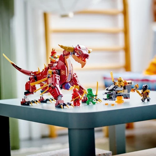 LEGO Ninjago 71793 Heatwave Dönüşen Lav Ejderhası (479 Parça) - 5