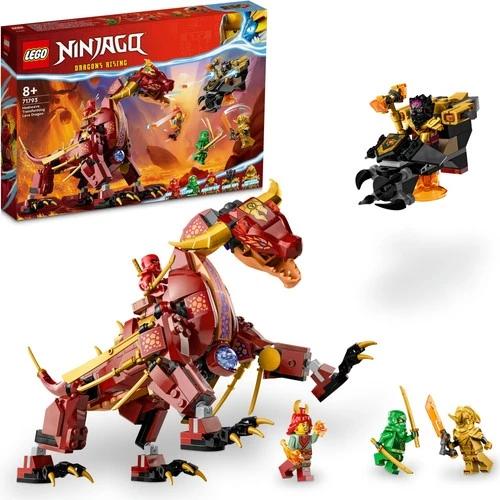 LEGO Ninjago 71793 Heatwave Dönüşen Lav Ejderhası (479 Parça) - 1