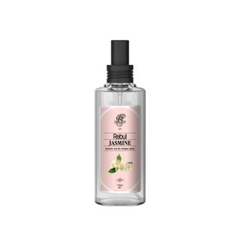 Rebul 100ml Kolonya Jasmine Cam Şişe Spreyli
