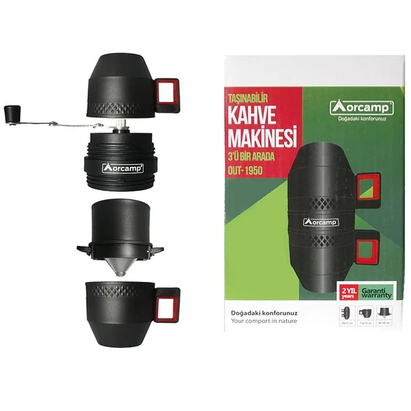 Orcamp Taşınabilir  Filtre Kahve Makinesi - Resim 5