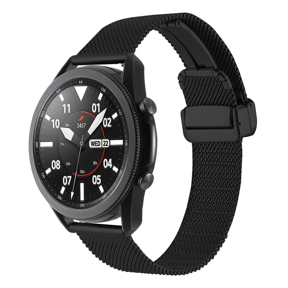 Gear S3 (22mm) Zore KRD-85 22mm Metal Kordon - 7