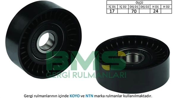 ALTERNATÖR GERGİ RULMANI KÜTÜKSÜZ T5-PASSAT-CADDY-GOLF4/5-JETTA-TOLEDO-LEON-IBIZA 1.6-1.8-2.0