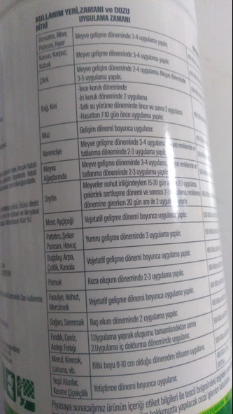 Organomax Bitkisel Menşeli Hümik Asitli Sıvı Gübre 1 Lt - Resim 2